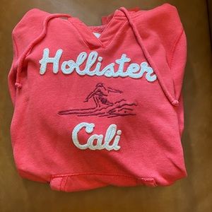 Hollister hoodie. Pink. Large.